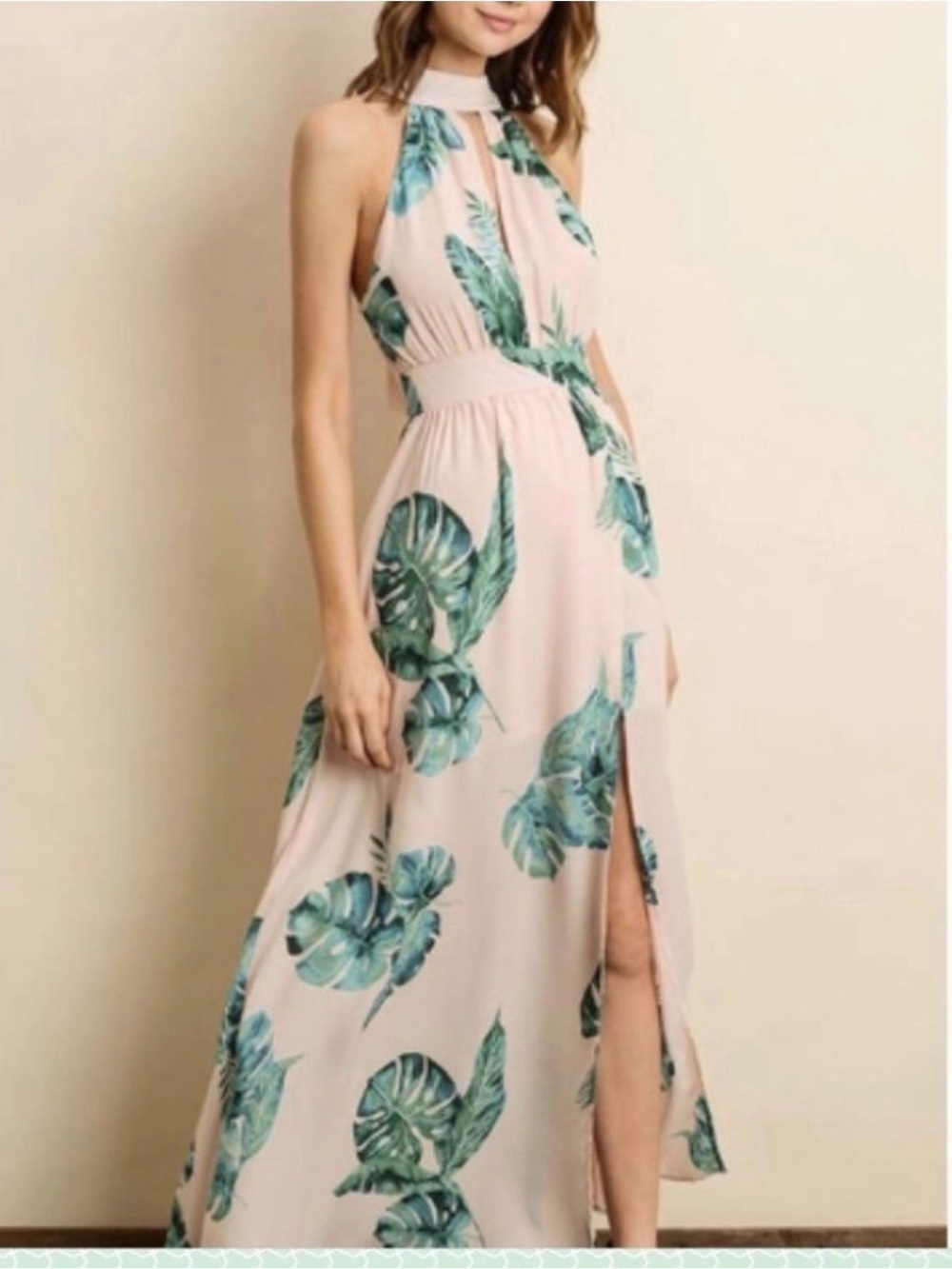 Tropical Maxi Dress